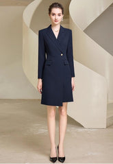Elegant and Chic Black Shirt Dress